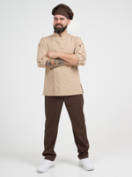 Китель повара мужской Бежевый