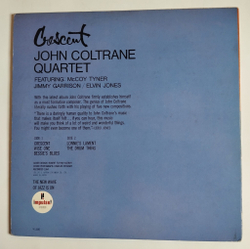 Винтажная виниловая пластинка LP John Coltrane Quartet Crescent (Japan 1976) (Obi)