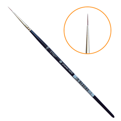 Planet Nails для тонких линий, темная синтетика, №10/0