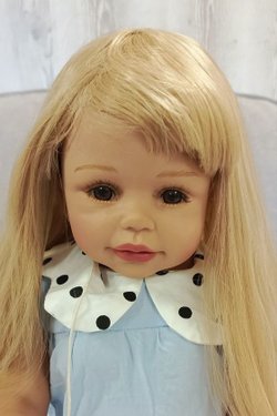 УЦЕНКА Кукла Реборн ростовая 70см в пакете (FA-254)