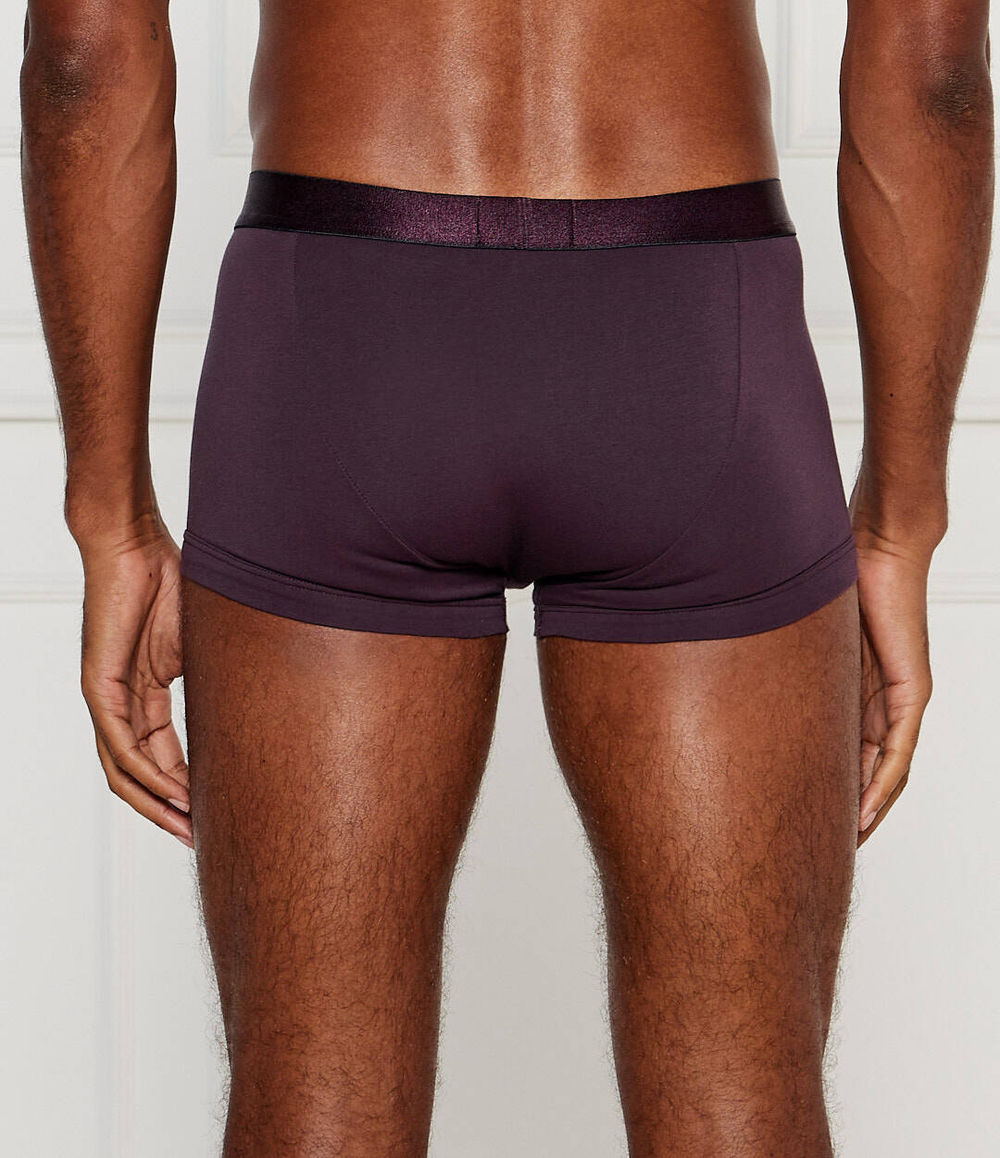 Трусики-боксеры 3шт. Emporio Armani - фиолетовый(111357 4F726)