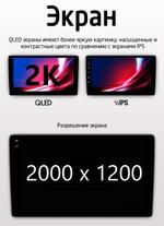 Магнитола для Ford EcoSport 2014-2017 - FarCar BM232M-2K монитор 9.5" 2K QLED на Android 14, Быстрая, CarPlay, 4G SIM-слот