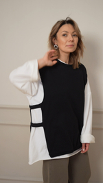 Манишка из футера