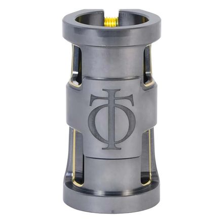 Зажим для трюкового самоката Oath Carcass SCS (серый / золотой)