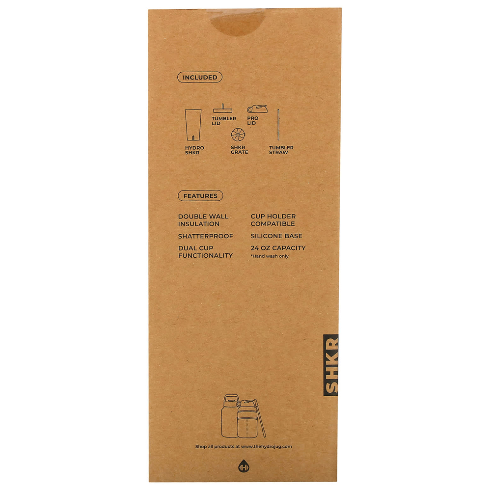 HydroJug, HydroSHKR, стакан-шейкер, розовый песок, 700 мл (24 унции)