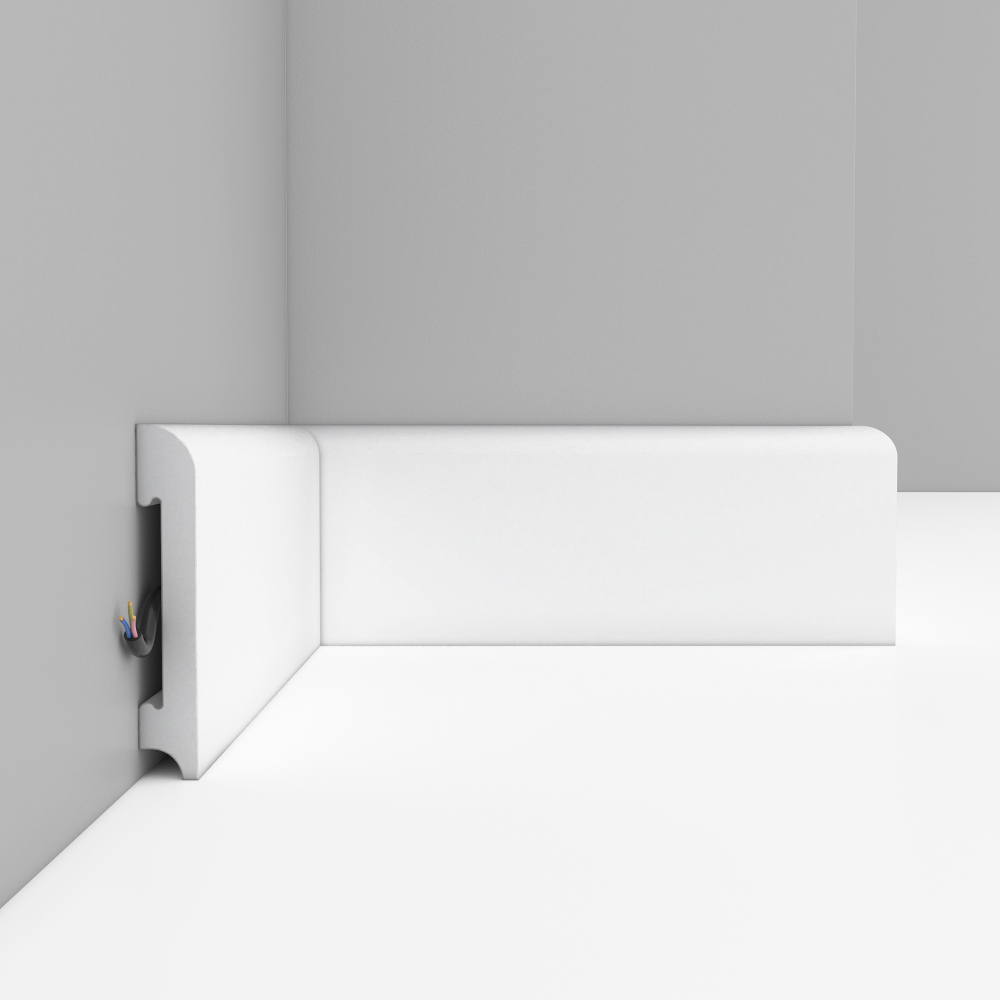 Плинтус напольный Decomaster ECO LINE D037-115 80х13х2400мм