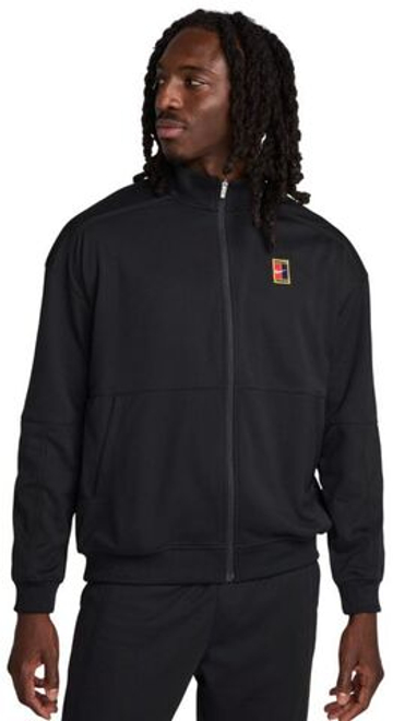 Мужская теннисная кофта Nike Court Heritage Tennis - черный