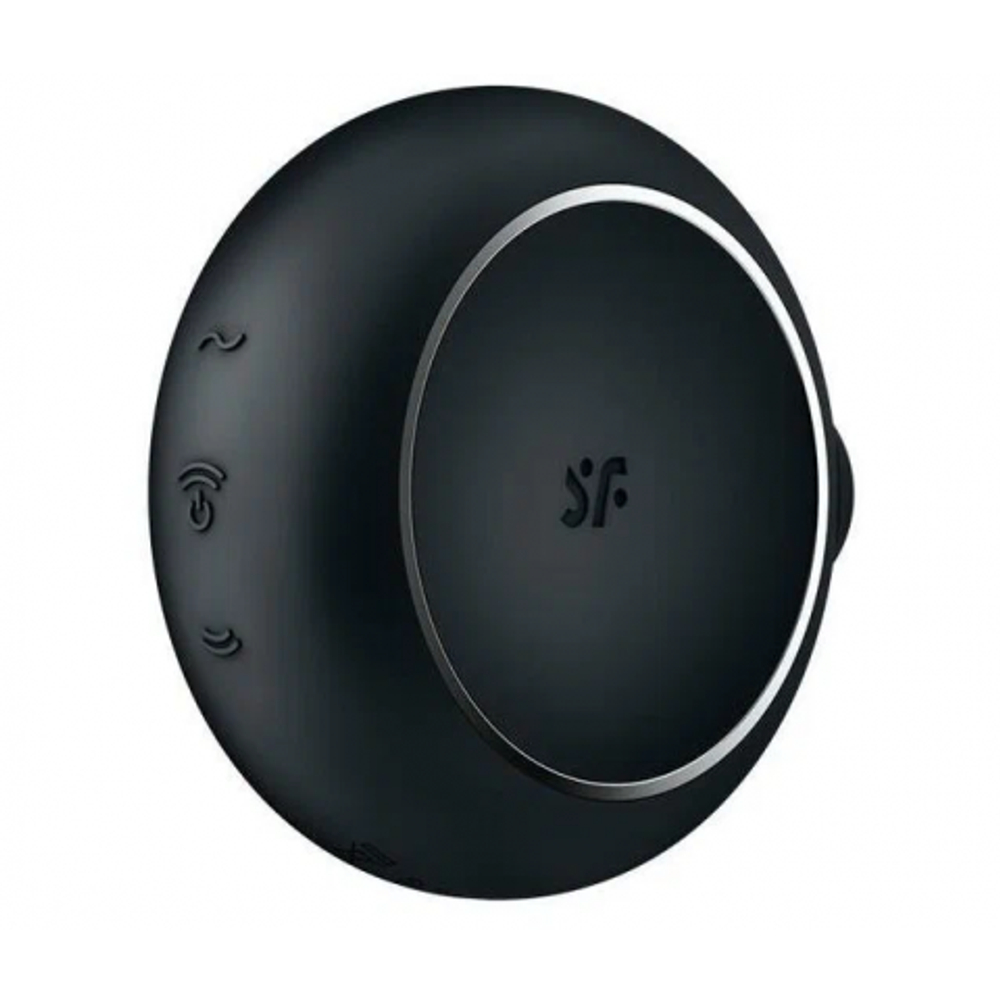 Воздушный клиторальный стимулятор с вибрацией Satisfyer Pro To Go 3, черный