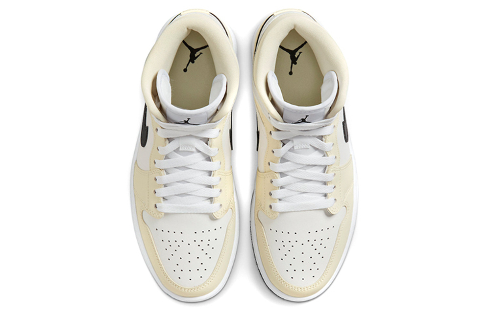 Кроссовки Jordan Air Jordan 1 Mid "Coconut Milk" (Женская размерная сетка)