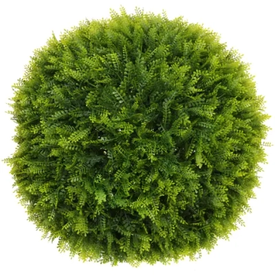 Искусственное растение шар «Самшит» высокая трава D-48см Ultramarine