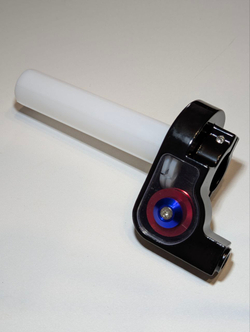 Короткоходная ручка газа для мотоцикла на руль 22-24мм