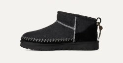 UGG Угги Classic Ultra Mini Biarritz, черный