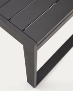 Стол Galdana уличный раздвижной из алюминия с черной отделкой 220 (340) x 100 см