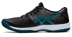 Мужские кроссовки теннисные Asics Solution Swift FF Clay - black/misty pine