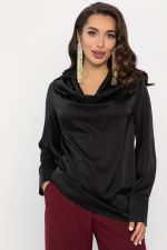 Блуза Шелковая сказка (черная) Б14379-33М LT Collection