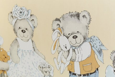 Бортик в кроватку Lappetti "Мишкины игрушки"