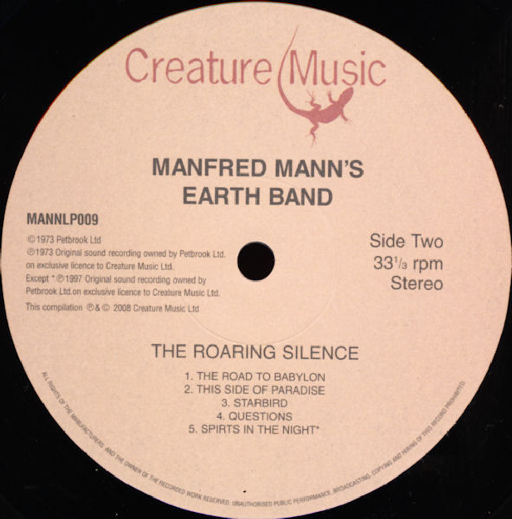 Manfred Mann's Earth Band / The Roaring Silence (LP)