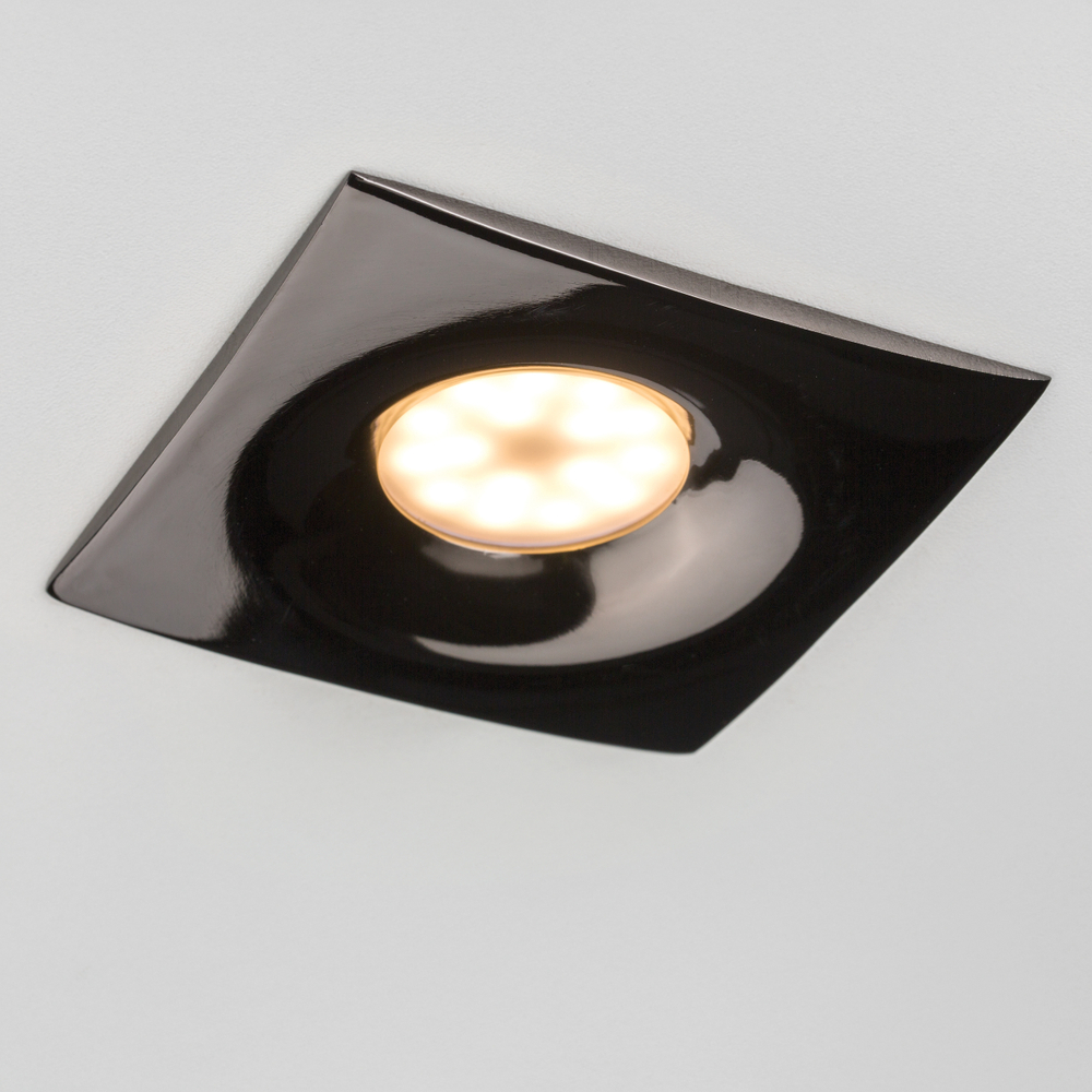 010038 Светильник LEVIGO Q MR16/HP16 ЧЕРНЫЙ ХРОМ