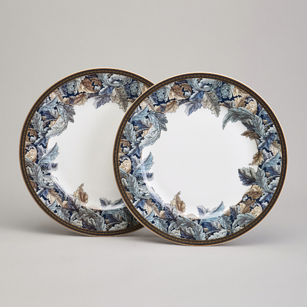 НАБОР ТАРЕЛОК ОБЕДЕННЫХ LEFARD "ART COLLECTION" 2 ШТ. 25,5 СМ (КОР=16НАБ,)