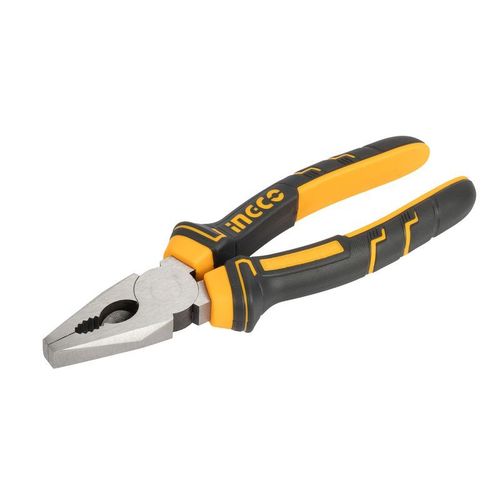 Плоскогубцы INGCO 200 мм с двухкомпонентной рукояткой