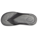 Шлепанцы Crocs LiteRide Flip Black Slate Grey