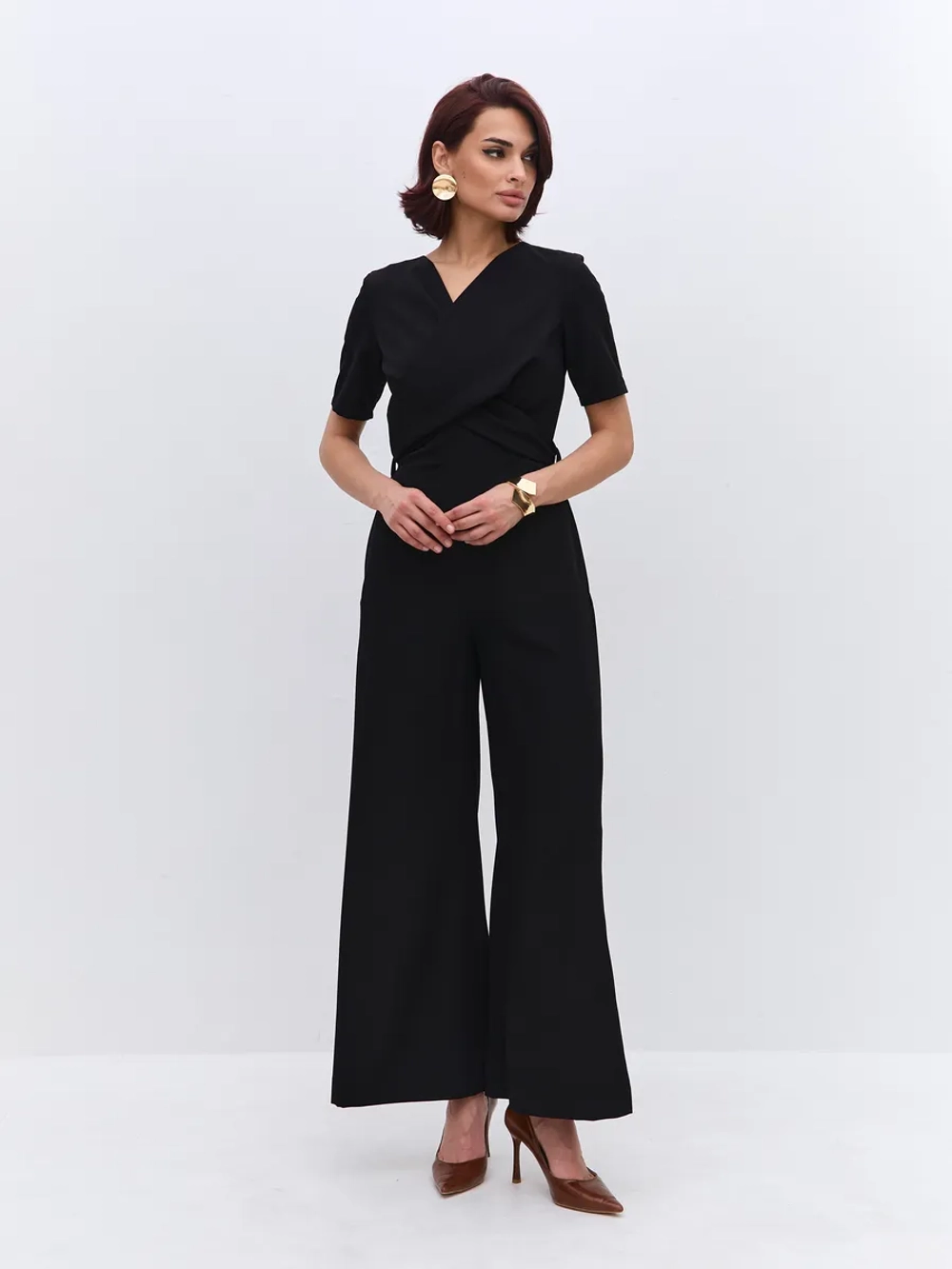 Комбинезон брючный вечерний