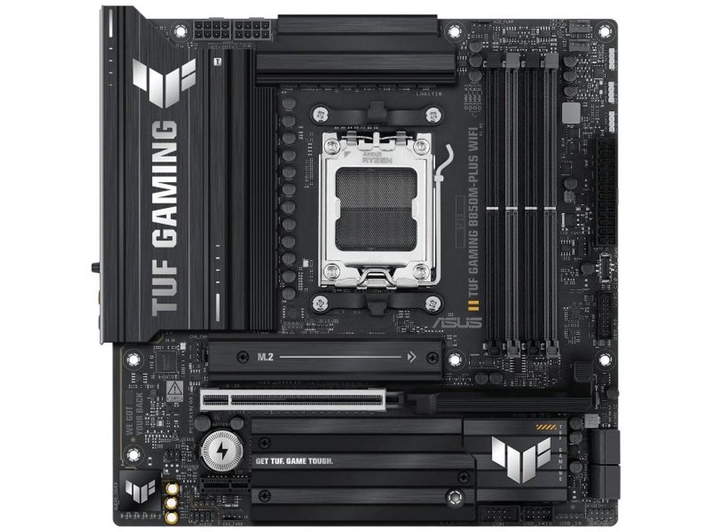 Материнская плата Asus Tuf Gaming B850m-plus Wifi, Socket AM5, AMD B850, mATX, RTL [90MB1IY0-M0EAY0]