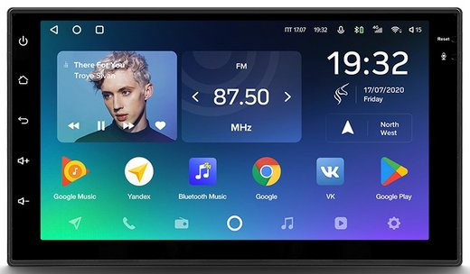 2DIN магнитола (экран 7") - Teyes SPRO+ Android 10, ТОП процессор, 4G SIM-слот
