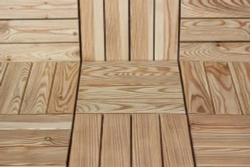 Садовый паркет (модульное покрытие) из лиственницы 11шт