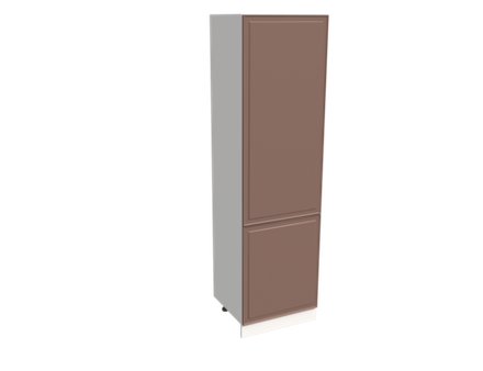 Кухня Модуль ШП 600М Белый / Пудрово-розовый