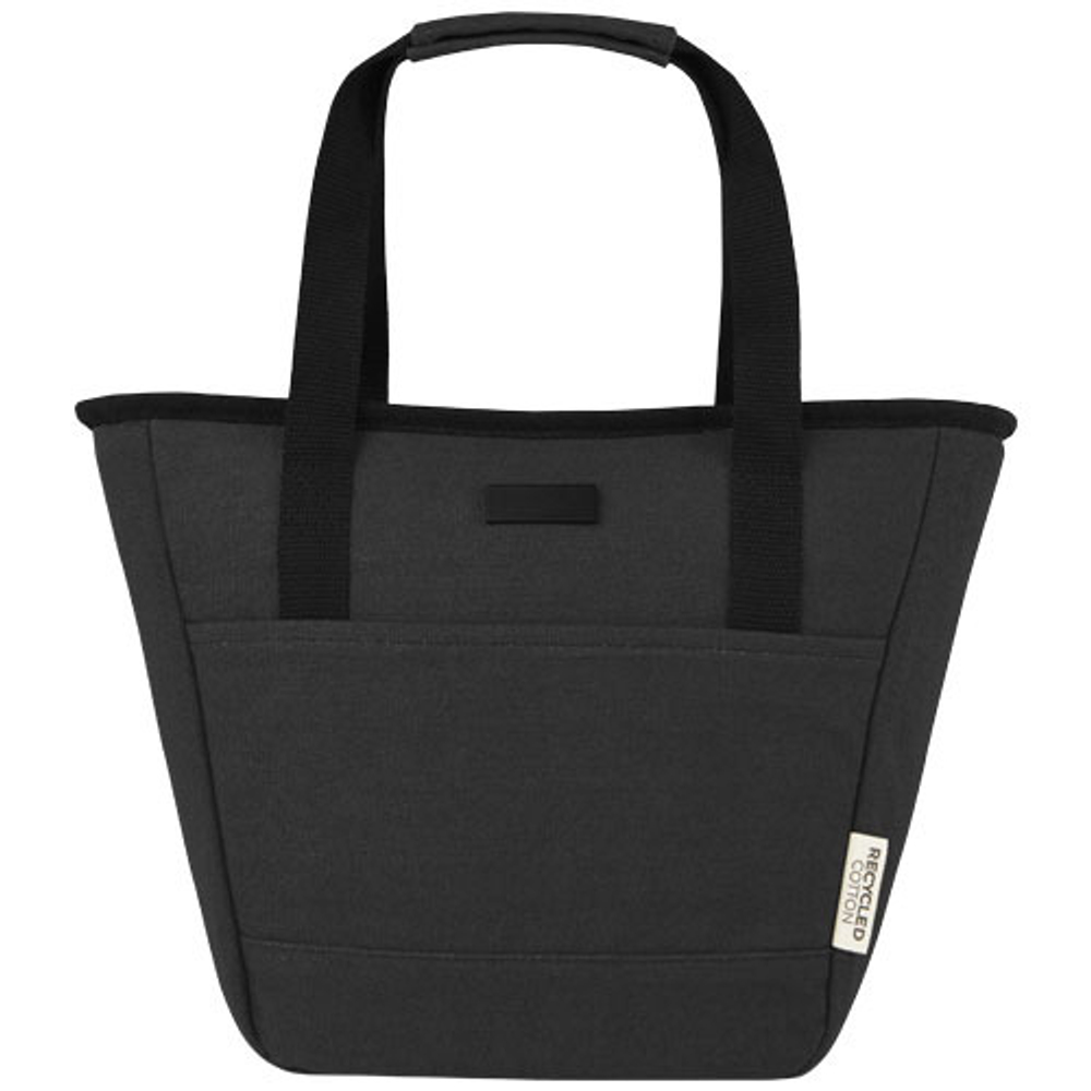 Пищевая сумка-холодильник Joey из брезента, переработанного по стандарту GRS, объемом 6 л на 9 банок