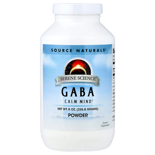 Source Naturals, порошок GABA, 226,8 г (8 унций)