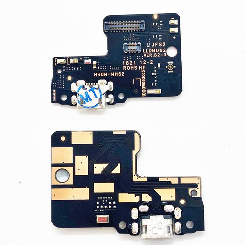 Шлейф для Xiaomi Redmi S2 плата на системный разъем/микрофон