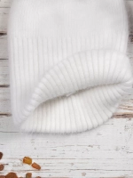 шапка ангора зимняя пушистая вязаная модная