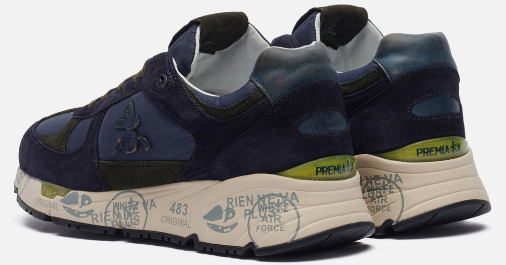 Premiata Mase 5398 sneakers синие мужские