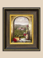 Картина настенная интерьерная в багетной раме 20*23 см