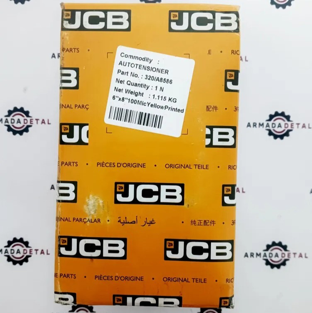 Ролик натяжителя ремня (Dieselmax) | 320/A8586, 320/08657 | JCB