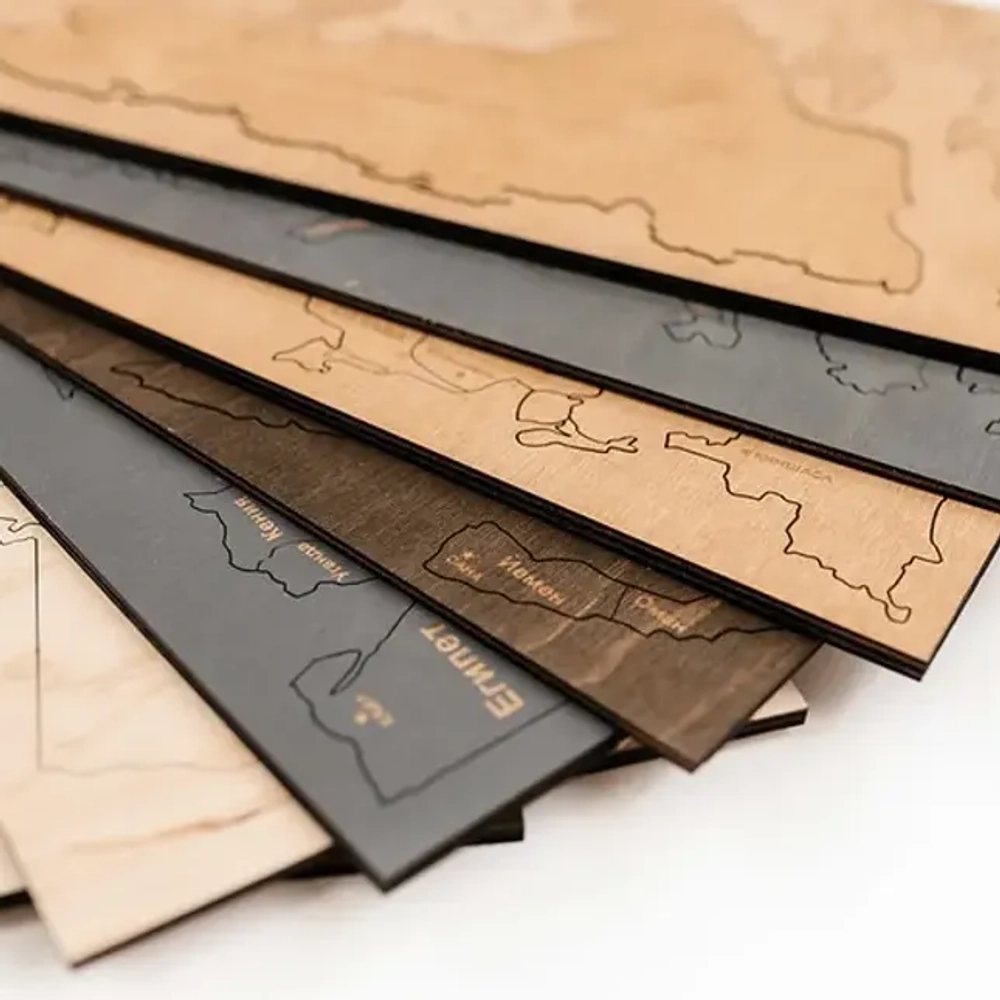 Подложка для карты мира XXL