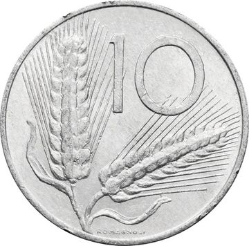 10 лир 1951-2001 Италия