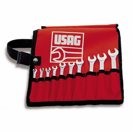 285 C/SE10 Набор коротких комбинированных ключей в нейлоновой сумке 10 предметов, USAG (Италия)