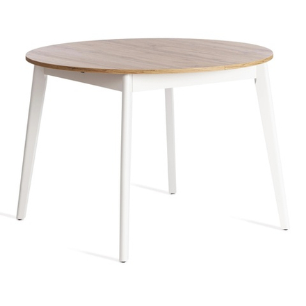 Svelto (Тетчер) Стол обеденный раскладной (вотан/белый)