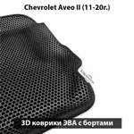 Автомобильные коврики ЭВА с бортами для Chevrolet Aveo II (11-20г.)