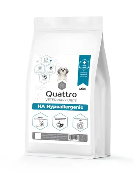 Корм для мелких собак VD Hypoallergenic HA, 2 кг