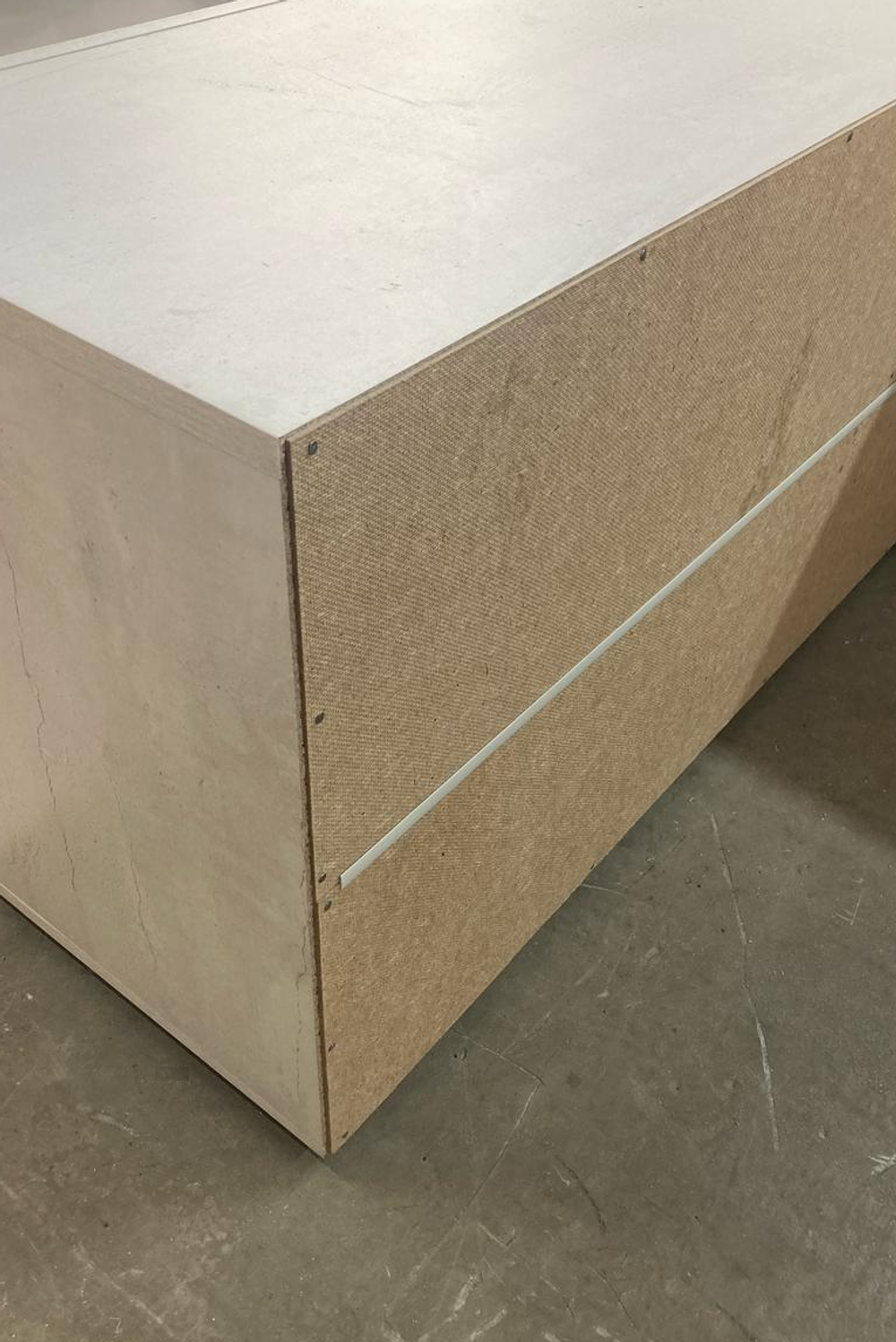 Тумба под ТВ Мрия ТБ-07 Бетон пайн светлый/графит