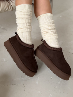 Угги из натуральной замши/Мех