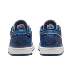Женские кроссовки Air Jordan 1 Low 'Gray Navy Blue Black' DC0774-402
