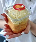 Салат морковный с сыром и чесноком 300гр
