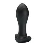 Черная анальная вибропробка 10,4см Pretty Love Anal Plug Massager BI-040067