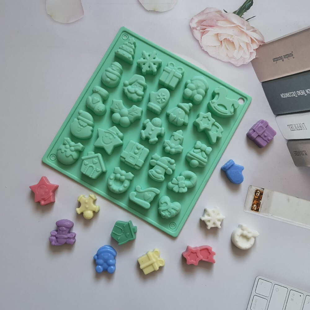 Форма силиконовая «Новогодний  микс»