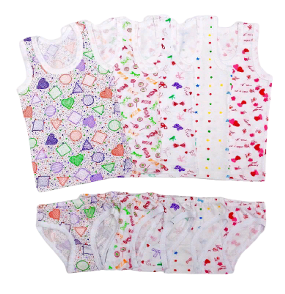 Комплект для девочек (майка+трусы) р.26, цв. (AMOTEKS), 1 шт.